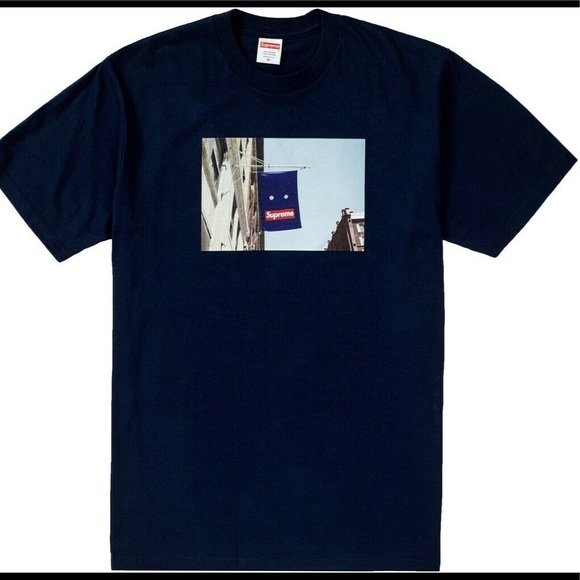 banner tee supreme